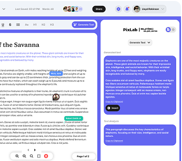 AI Script Writer Screenshot